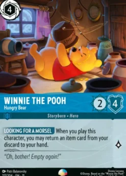 Winnie the Pooh, Hungry Bear (foil) (borderless) - Winterspell