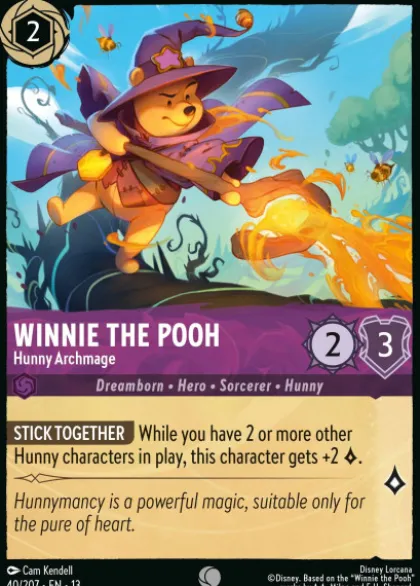 Winnie the Pooh, Hunny Archmage (foil) - Attack of the Vine