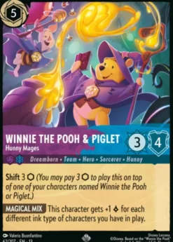 Winnie the Pooh & Piglet, Hunny Mages (foil) - Attack of the Vine