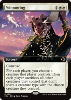 Winnowing (#355) (extended art) - Lorwyn Eclipsed Varianten