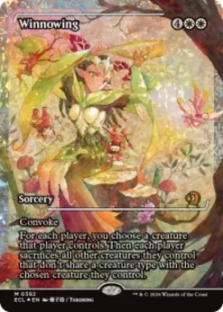 Winnowing (#392) (fracture foil) (showcase) - Lorwyn Eclipsed Varianten