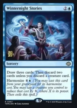 Winternight Stories (foil) - Tarkir: Dragonstorm Prerelease Promo's