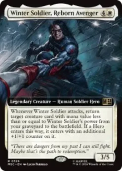 Winter Soldier, Reborn Avenger (extended art) - Marvel Super Heroes Commander Varianten