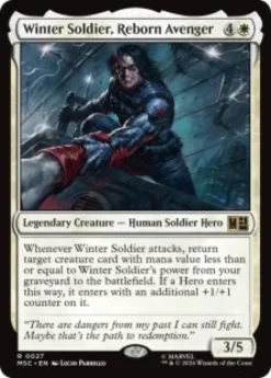 Winter Soldier, Reborn Avenger - Marvel Super Heroes Commander