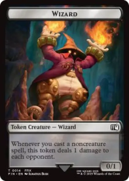 Wizard token (#14) (0/1) - Final Fantasy