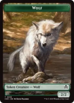 Wolf Token (#18) (2/2) - Innistrad Remastered