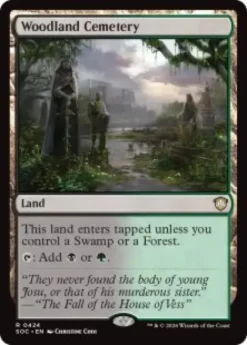 Woodland Cemetery - Secrets of Strixhaven Commander