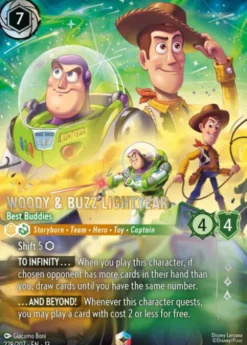 Woody & Buzz Lightyear, Best Buddies (foil) (borderless) - Attack of the Vine!