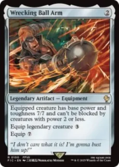 Wrecking Ball Arm (surge foil) - Final Fantasy Commander
