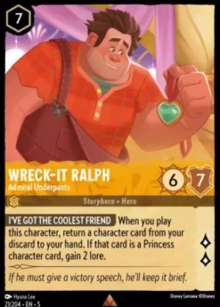 Wreck-It Ralph, Admiral Underpants (foil) - Shimmering Skies