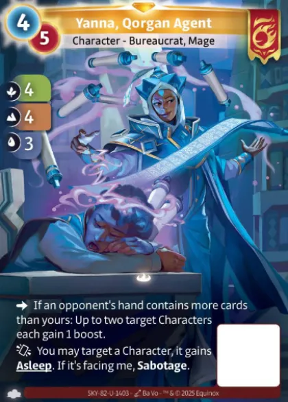 Yanna, Qorgan Agent (U-1403) - skybound unique