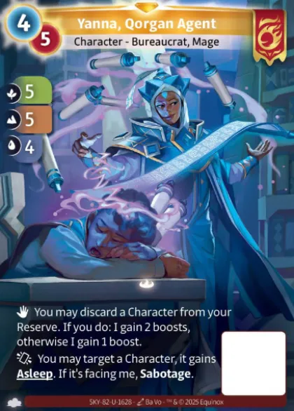 Yanna, Qorgan Agent (U-1628) - skybound unique
