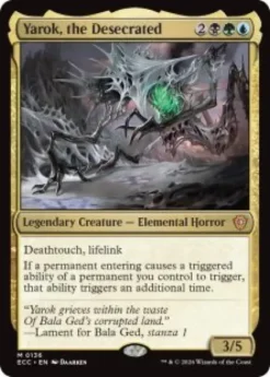 Yarok, the Desecrated - Lorwyn Eclipsed Commander