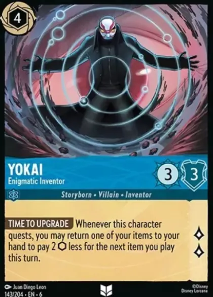 Yokai, Enigmatic Inventor (foil) - Azurite Sea