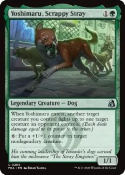 Yoshimaru, Scrappy Stray (foil) - Reality Fracture