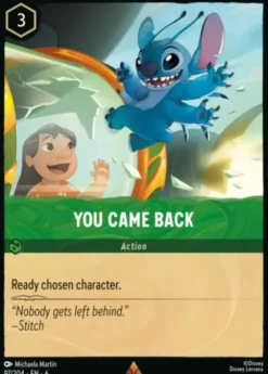 You Came Back (foil) - Azurite Sea