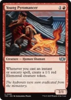Young Pyromancer - Tarkir: Dragonstorm Commander