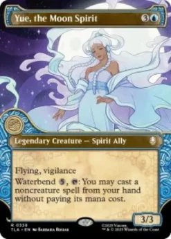 Yue, the Moon Spirit (foil) (showcase) - Avatar: The Last Airbender Varianten