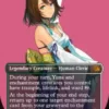 Yuna, Hope of Spira (#549) (surge foil) (borderless) - Final Fantasy Varianten