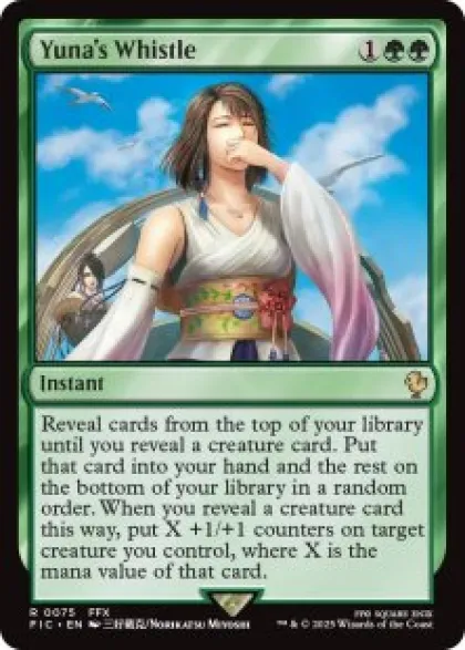 Yuna's Whistle (surge foil) - Final Fantasy Commander