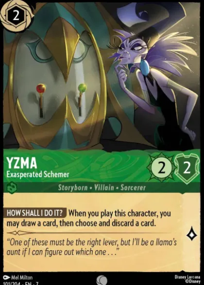 Yzma, Exasperated Schemer (foil) - Archazia's island