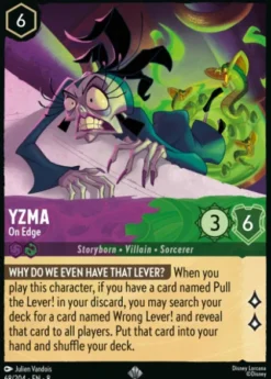 Yzma, On Edge (foil) - Reign of Jafar