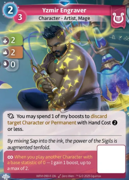 Yzmir Engraver (F) - altered whispers 3