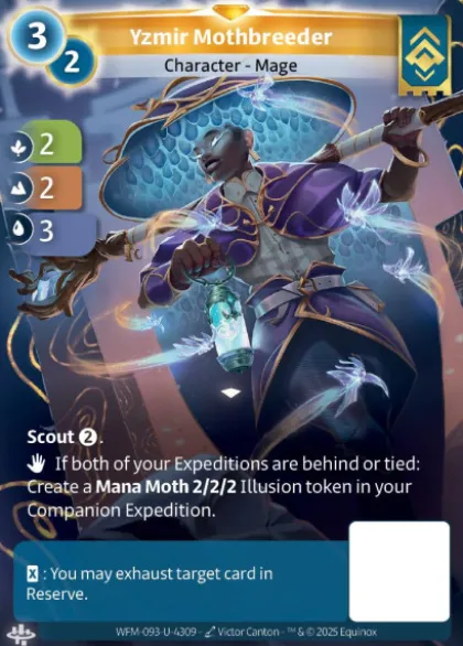 Yzmir Mothbreeder (U-4309) - Altered Unique whispers