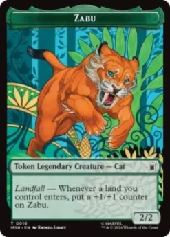Zabu token (foil) (2/2) - Marvel Super Heroes