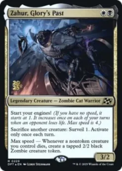 Zahur, Glory's Past (foil) - Aetherdrift Prerelease Promo's