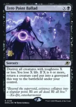 Zero Point Ballad (foil) - Edge of Eternities prerelease Promo's