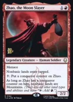 Zhao, the Moon Slayer (foil) - Avatar: The Last Airbender Prerelease Promo's