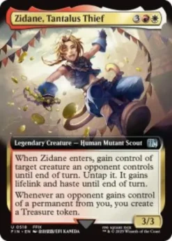 Zidane, Tantalus Thief (foil) (extended art) - Final Fantasy Varianten