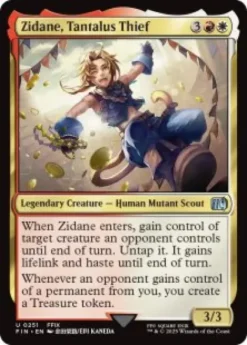Zidane, Tantalus Thief (foil) - Final Fantasy