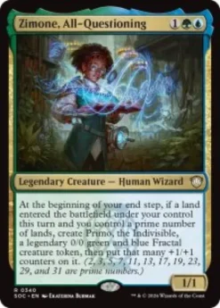 Zimone, All-Questioning - Secrets of Strixhaven Commander