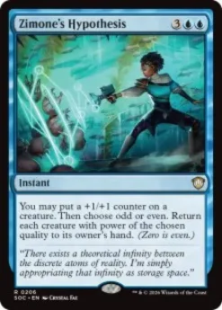 Zimone's Hypothesis - Secrets of Strixhaven Commander