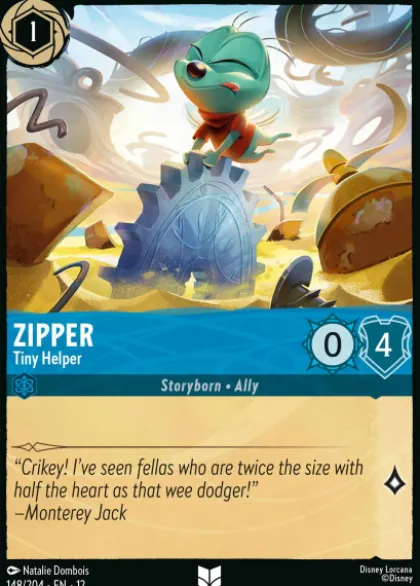 Zipper, Tiny Helper (foil) - Wilds Unknown