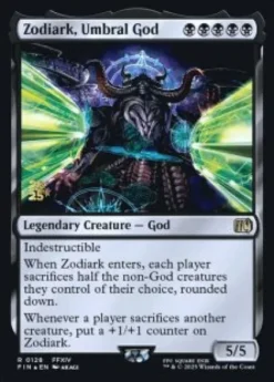 Zodiark, Umbral God (foil) - Final Fantasy Prerelease Promo's