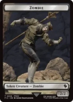 Zombie token (2/2) - Final Fantasy Commander