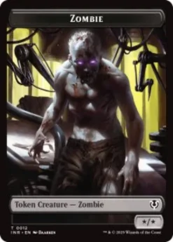 Zombie Token (#12) (foil) (*/*) - Innistrad Remastered