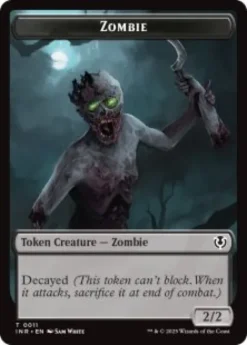 Zombie Token (#11) (foil) (2/2) - Innistrad Remastered