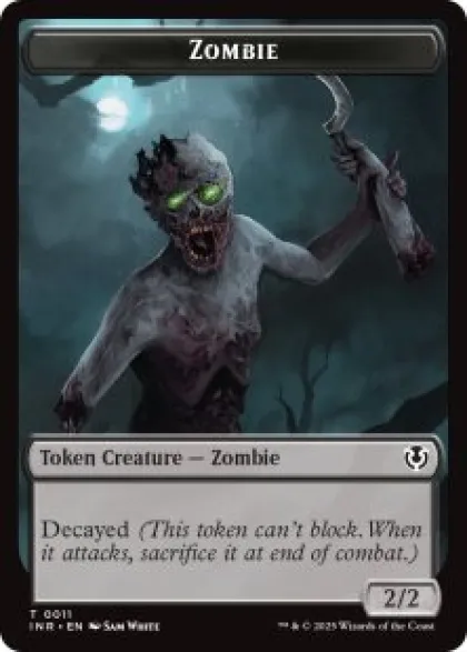 Zombie Token (#11) (foil) (2/2) - Innistrad Remastered