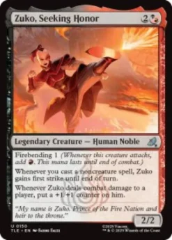 Zuko, Seeking Honor (foil) - Avatar: The Last Airbender Eternal
